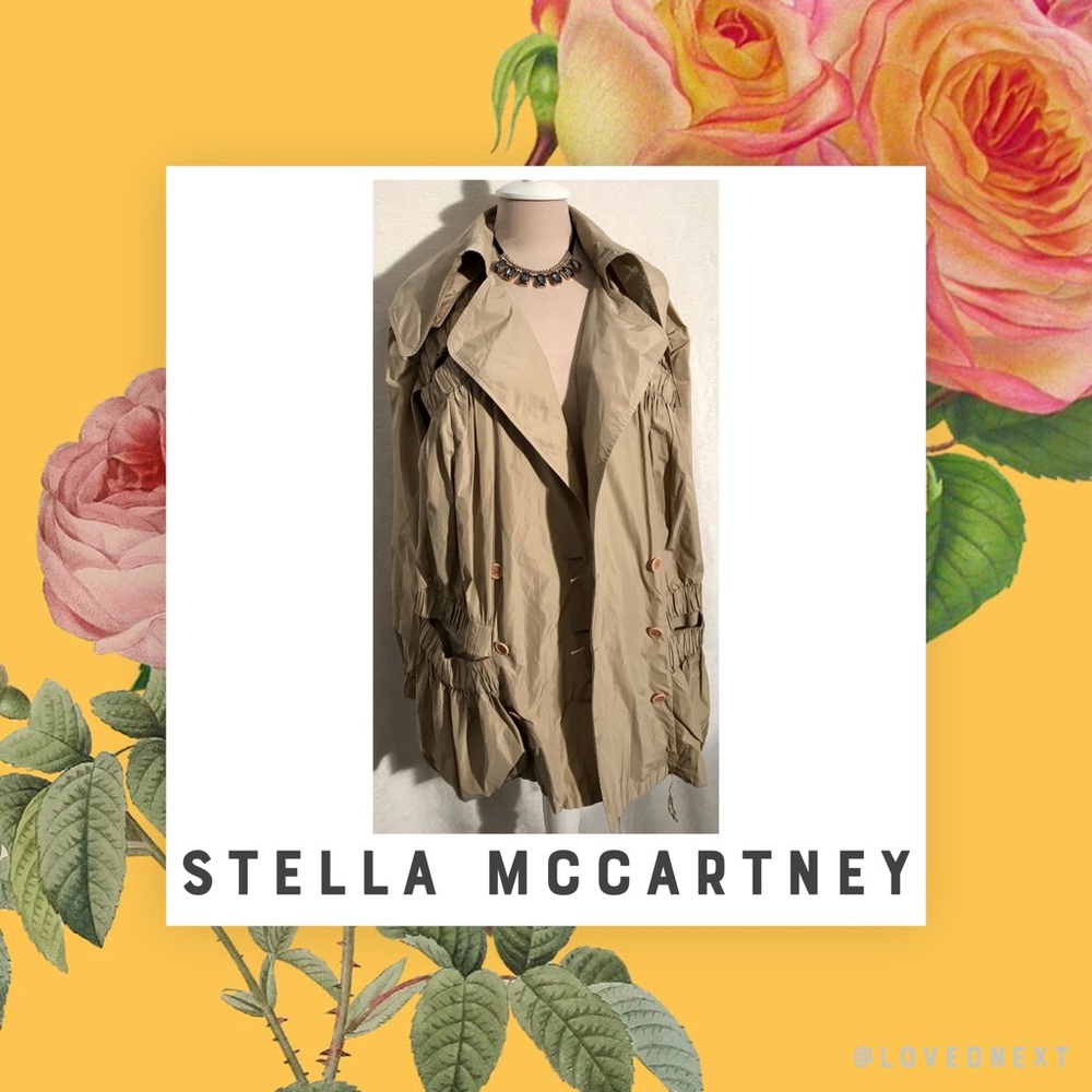Stella McCartney nylon jacket / trench coat